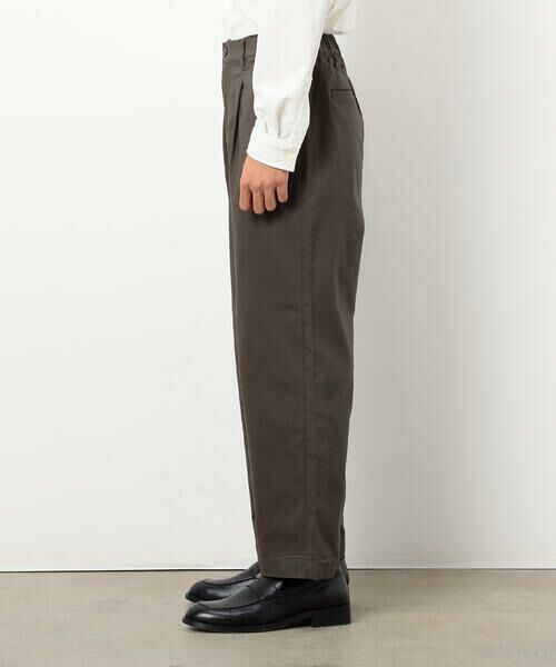 COMME CA ISM / コムサイズム その他パンツ | 【スマートベーシックパンツ】ハイテンション 裏起毛 ワンタック ワイド テーパード パンツ | 詳細24