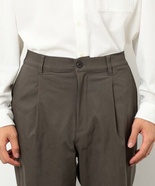 COMME CA ISM / コムサイズム その他パンツ | 【スマートベーシックパンツ】ハイテンション 裏起毛 ワンタック ワイド テーパード パンツ | 詳細26