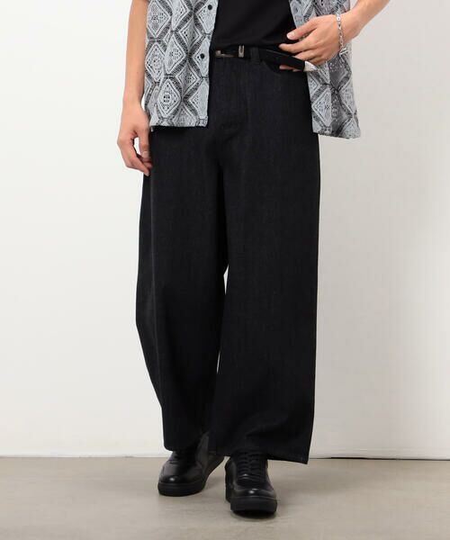 COMME CA ISM / コムサイズム デニムパンツ | バギーシルエット デニムパンツ | 詳細3
