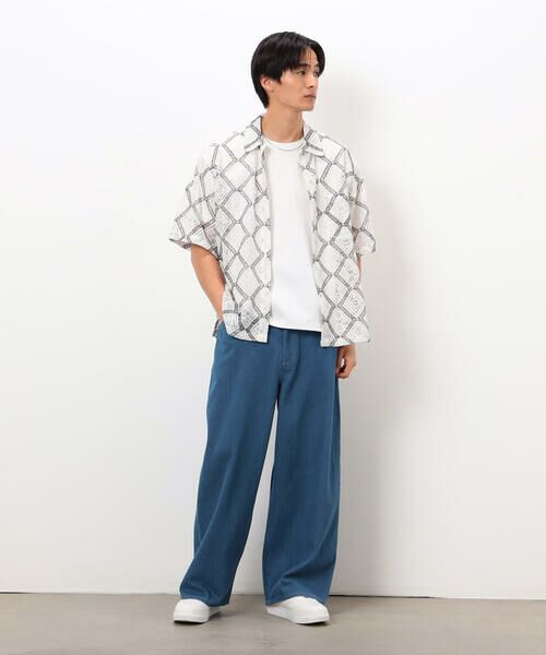 COMME CA ISM / コムサイズム デニムパンツ | バギーシルエット デニムパンツ | 詳細5