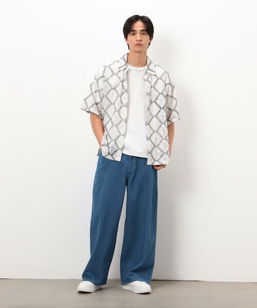 COMME CA ISM / コムサイズム デニムパンツ | バギーシルエット デニムパンツ | 詳細6