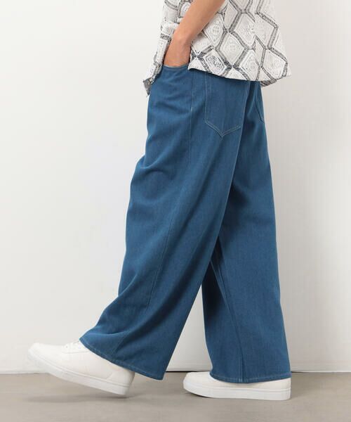 COMME CA ISM / コムサイズム デニムパンツ | バギーシルエット デニムパンツ | 詳細8