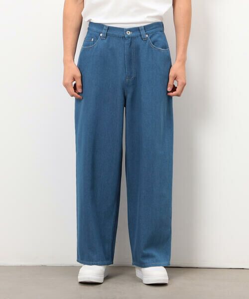 COMME CA ISM / コムサイズム デニムパンツ | バギーシルエット デニムパンツ | 詳細9