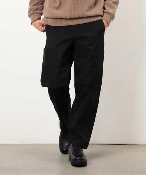 COMME CA ISM / コムサイズム その他パンツ | ポリエステルツイル テーパード ベイカーパンツ | 詳細2