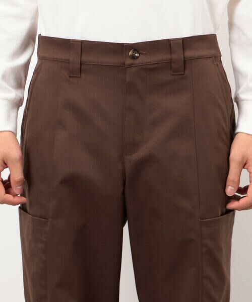 COMME CA ISM / コムサイズム その他パンツ | ポリエステルツイル テーパード ベイカーパンツ | 詳細12