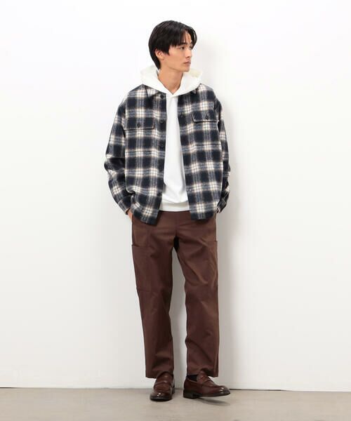 COMME CA ISM / コムサイズム その他パンツ | ポリエステルツイル テーパード ベイカーパンツ | 詳細5