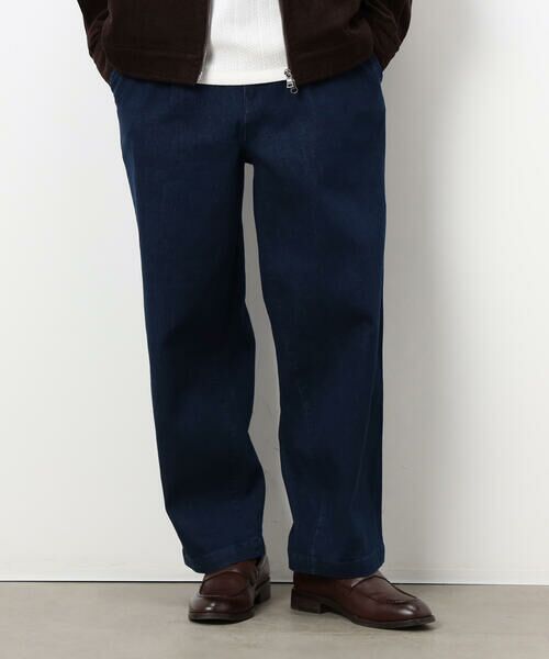 COMME CA ISM / コムサイズム デニムパンツ | ストレッチデニム ワンタック バレルパンツ | 詳細3