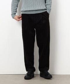 COMME CA ISM / コムサイズム その他パンツ | コーデュロイ ワンタック ワイド テーパードパンツ