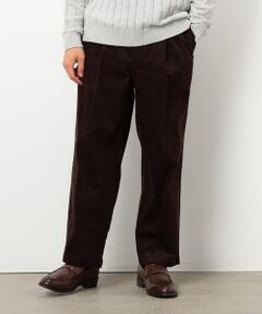 COMME CA ISM / コムサイズム その他パンツ | コーデュロイ ワンタック ワイド テーパードパンツ