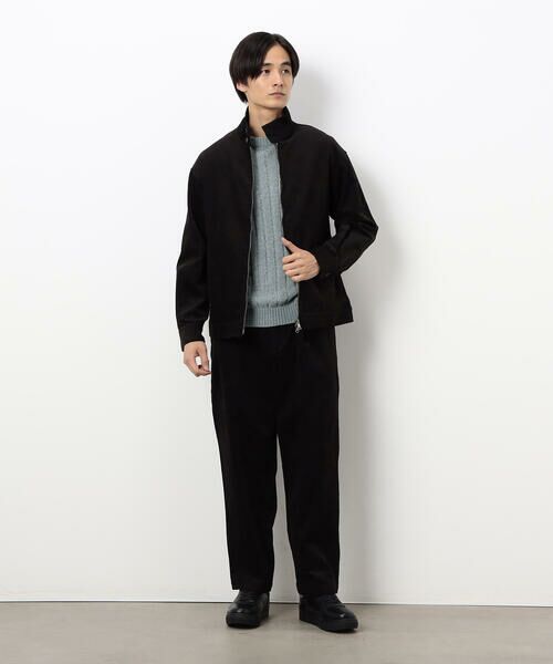 COMME CA ISM / コムサイズム その他パンツ | コーデュロイ ワンタック ワイド テーパードパンツ | 詳細1