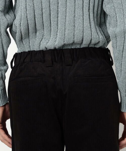 COMME CA ISM / コムサイズム その他パンツ | コーデュロイ ワンタック ワイド テーパードパンツ | 詳細10