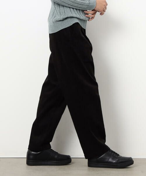 COMME CA ISM / コムサイズム その他パンツ | コーデュロイ ワンタック ワイド テーパードパンツ | 詳細5