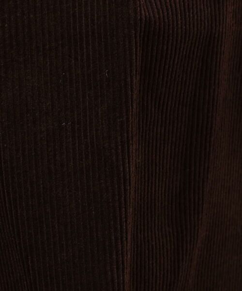 COMME CA ISM / コムサイズム その他パンツ | コーデュロイ ワンタック ワイド テーパードパンツ | 詳細19