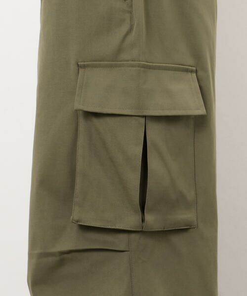 COMME CA ISM / コムサイズム その他パンツ | ポリエステルツイル ワイドシルエット カーゴパンツ | 詳細17