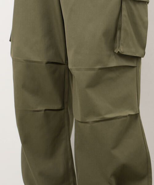 COMME CA ISM / コムサイズム その他パンツ | ポリエステルツイル ワイドシルエット カーゴパンツ | 詳細18