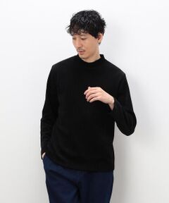COMME CA ISM / コムサイズム Tシャツ | モールジャガードハイネックTシャツ