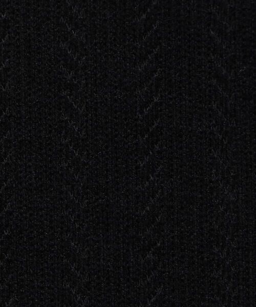 COMME CA ISM / コムサイズム Tシャツ | モールジャガードハイネックTシャツ | 詳細14