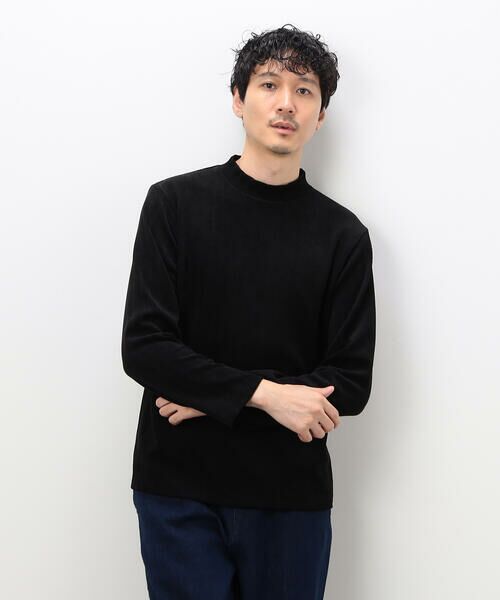 COMME CA ISM / コムサイズム Tシャツ | モールジャガードハイネックTシャツ | 詳細6