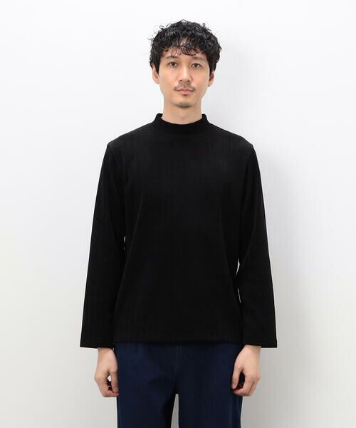 COMME CA ISM / コムサイズム Tシャツ | モールジャガードハイネックTシャツ | 詳細8