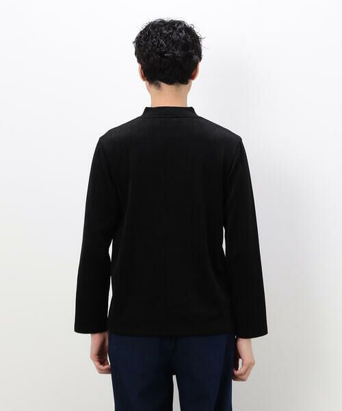 COMME CA ISM / コムサイズム Tシャツ | モールジャガードハイネックTシャツ | 詳細10