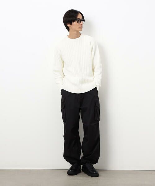 COMME CA ISM / コムサイズム ニット・セーター | ケーブルブロッキングニット | 詳細2