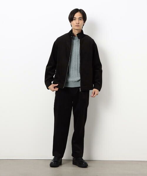 COMME CA ISM / コムサイズム ニット・セーター | モール ケーブル入りワイドリブニット | 詳細21