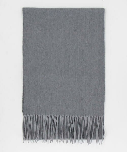 COMME CA ISM / コムサイズム マフラー・ショール・スヌード・ストール | ファインウール リバーシブル マフラー | 詳細1