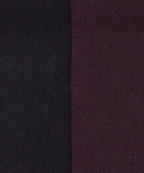 COMME CA ISM / コムサイズム マフラー・ショール・スヌード・ストール | ファインウール リバーシブル マフラー | 詳細9