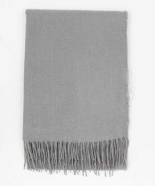 COMME CA ISM / コムサイズム マフラー・ショール・スヌード・ストール | ツイル ソリッド ストール | 詳細2