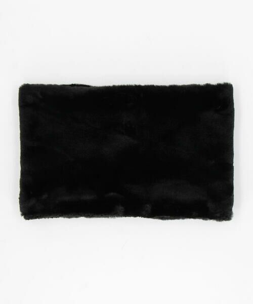 COMME CA ISM / コムサイズム マフラー・ショール・スヌード・ストール | 【 リバーシブル】ボアフリース＆ファー スヌード | 詳細1