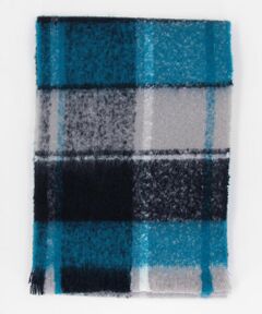 COMME CA ISM / コムサイズム マフラー・ショール・スヌード・ストール | ブークレ チェック柄 マフラー