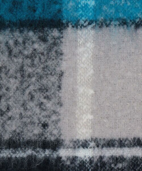 COMME CA ISM / コムサイズム マフラー・ショール・スヌード・ストール | ブークレ チェック柄 マフラー | 詳細2