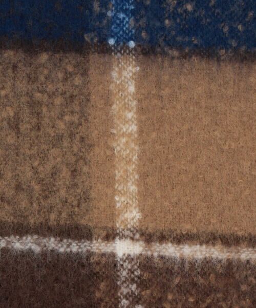 COMME CA ISM / コムサイズム マフラー・ショール・スヌード・ストール | ブークレ チェック柄 マフラー | 詳細10