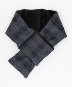 COMME CA ISM / コムサイズム マフラー・ショール・スヌード・ストール | ツィード調ファブリック ショート マフラー