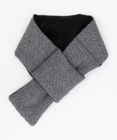 COMME CA ISM / コムサイズム マフラー・ショール・スヌード・ストール | ツィード調ファブリック ショート マフラー