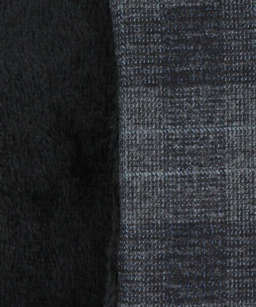 COMME CA ISM / コムサイズム マフラー・ショール・スヌード・ストール | ツィード調ファブリック ショート マフラー | 詳細5