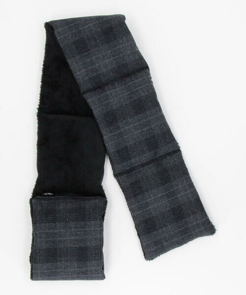 COMME CA ISM / コムサイズム マフラー・ショール・スヌード・ストール | ツィード調ファブリック ショート マフラー | 詳細2