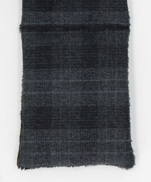 COMME CA ISM / コムサイズム マフラー・ショール・スヌード・ストール | ツィード調ファブリック ショート マフラー | 詳細3