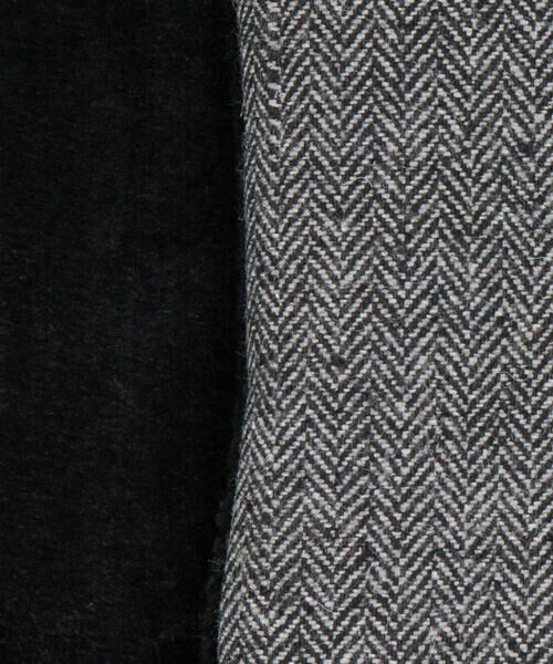 COMME CA ISM / コムサイズム マフラー・ショール・スヌード・ストール | ツィード調ファブリック ショート マフラー | 詳細12