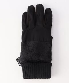 COMME CA ISM / コムサイズム 手袋 | ボア×ポリツイルコンビ グローブ
