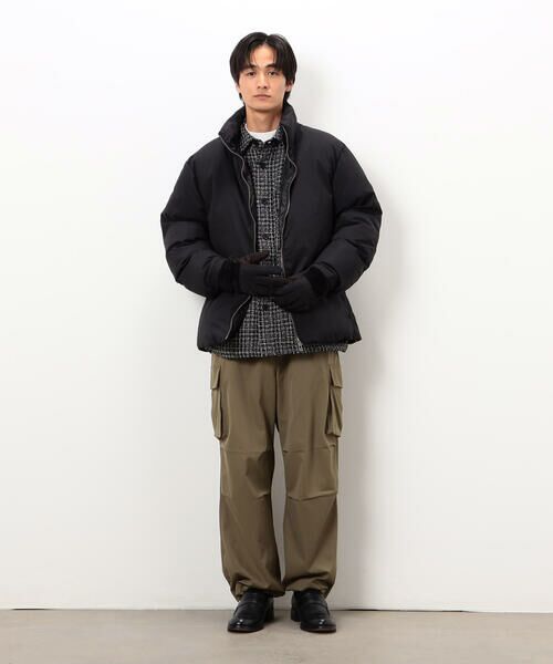 COMME CA ISM / コムサイズム 手袋 | ボア×ポリツイルコンビ グローブ | 詳細1