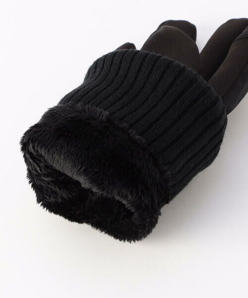 COMME CA ISM / コムサイズム 手袋 | ボア×ポリツイルコンビ グローブ | 詳細7