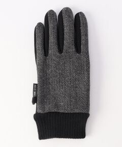 COMME CA ISM / コムサイズム 手袋 | ツィード調ファブリック グローブ