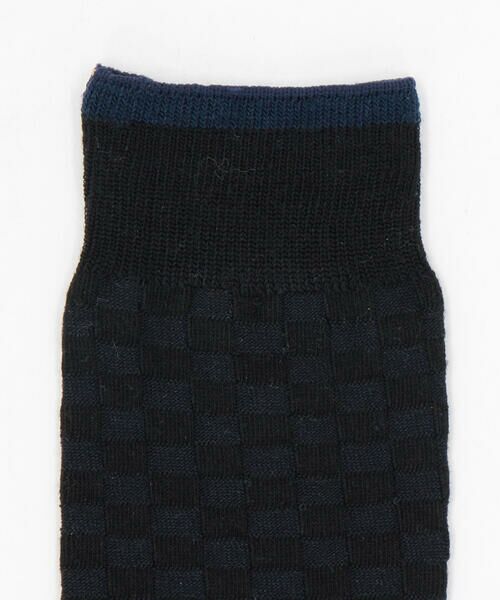 COMME CA ISM / コムサイズム ソックス | リンクス 市松柄 ソックス | 詳細2