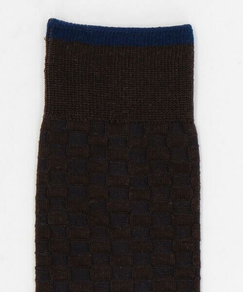 COMME CA ISM / コムサイズム ソックス | リンクス 市松柄 ソックス | 詳細3