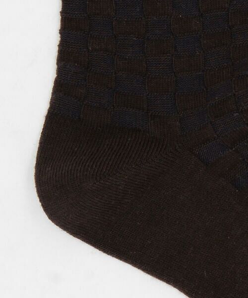 COMME CA ISM / コムサイズム ソックス | リンクス 市松柄 ソックス | 詳細4