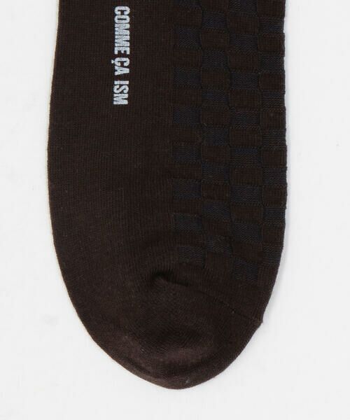 COMME CA ISM / コムサイズム ソックス | リンクス 市松柄 ソックス | 詳細5