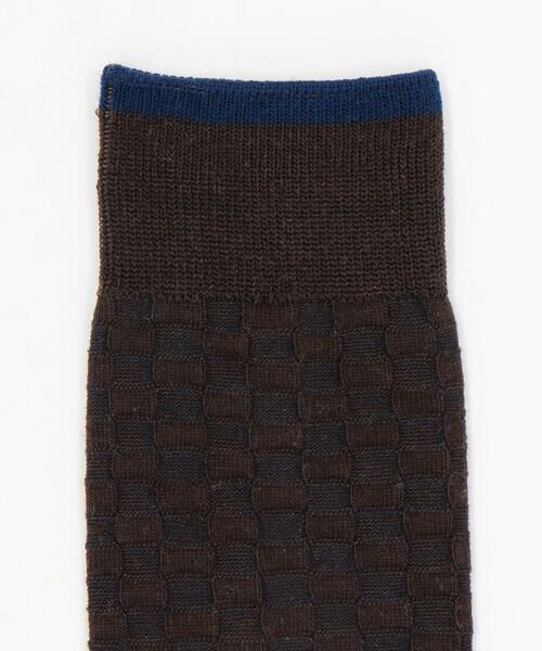 COMME CA ISM / コムサイズム ソックス | リンクス 市松柄 ソックス | 詳細7