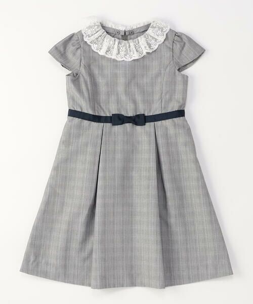 COMME CA ISM / コムサイズム ロング・マキシ丈ワンピース | 【セットアイテム】レース襟付きドレス×ボレロ(110-130cm) | 詳細11