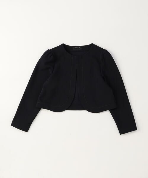 COMME CA ISM / コムサイズム ロング・マキシ丈ワンピース | 【セットアイテム】レース襟付きドレス×ボレロ(110-130cm) | 詳細4